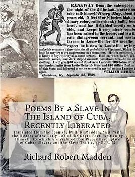 Poems By a Slave In The Island of Cuba, Recently Liberated
