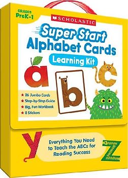 Super Start Alphabet Cards Learning Kit: Everything You Need to Teach the ABCs for Reading Success