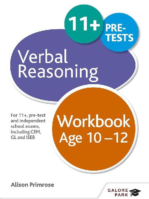 Verbal Reasoning Workbook Age 10-12