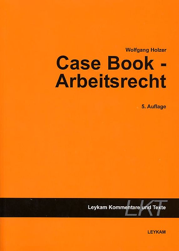 Case Book - Arbeitsrecht