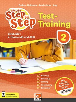 ENGLISH Step by Step 2 (Lehrplan 2023) | Test-Training