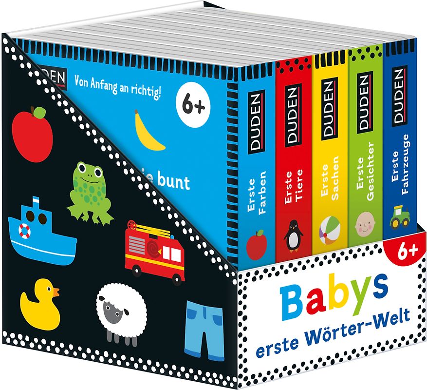 Duden 6+: Babys erste Wörter-Welt (Würfel)
