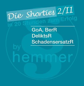 Karteikarten Shorties Boxx 2/II gesetzl. Schuldrecht