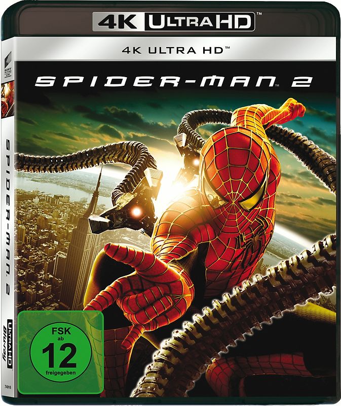 Spider-Man 2 Blu-ray Disc