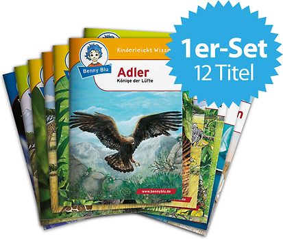 Benny Blu - 1er Set Tiere allgemein 12 Titel