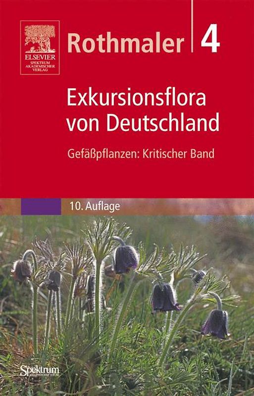 Rothmaler, Exkursionsflora von Deutschland, Band 4: Kritischer Band
