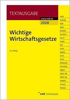 Wichtige Wirtschaftsgesetze