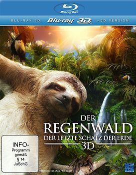 Der Regenwald 3D - Der letzte Schatz der Erde [3D Blu-ray] 3D Blu-ray Disc