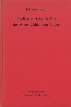 Studien zu Iotsalds Vita des Abtes Odilo von Cluny
