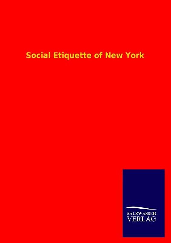Social Etiquette of New York