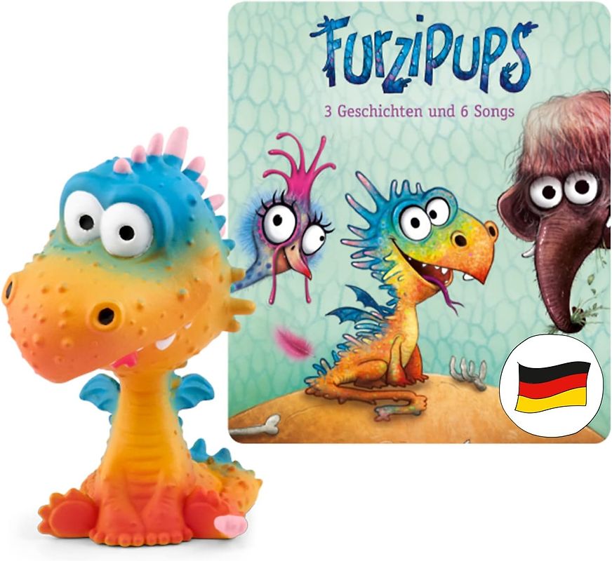 Tonies®: Furzipups, der Knatterdrache - 3 Geschichten und 6 Songs