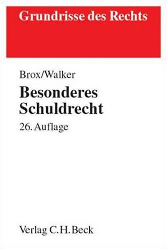 Besonderes Schuldrecht