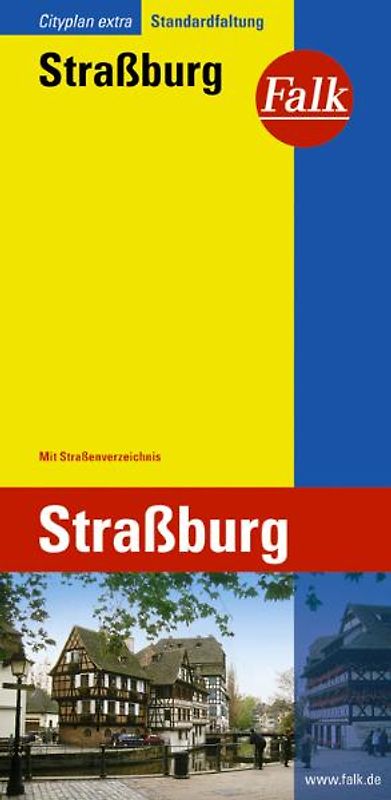 Falk Stadtplan Extra Strassburg