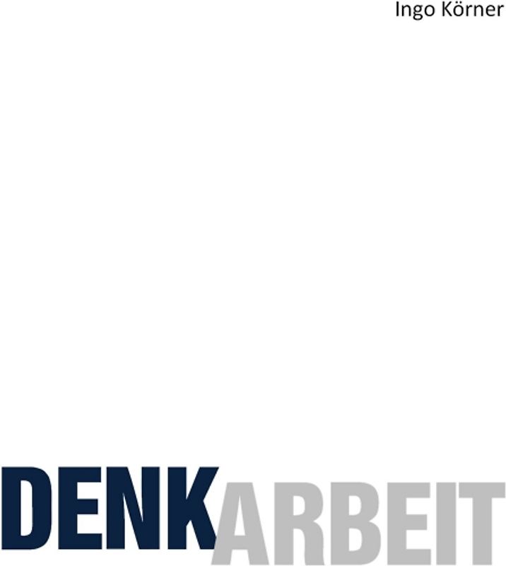 Denkarbeit