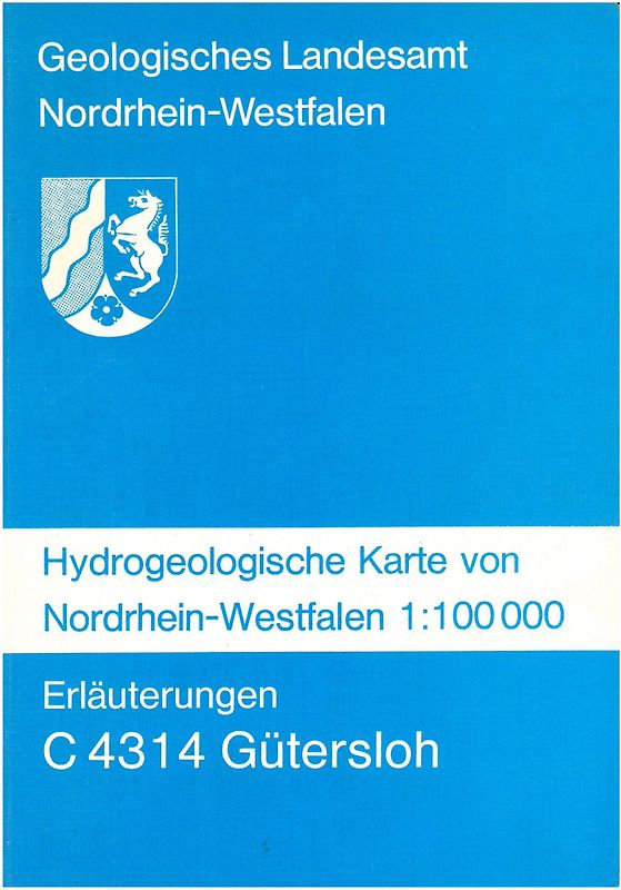 Hydrogeologische Karten von Nordrhein-Westfalen 1:100000 / Gütersloh