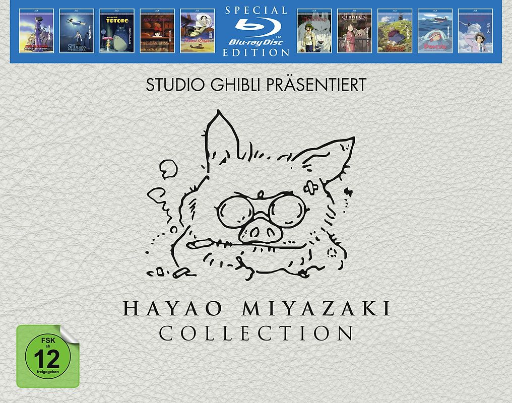 Hayao Miyazaki Collection [Special Edition, 10 Discs] Blu-ray Disc
