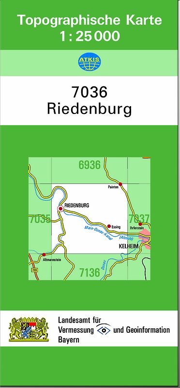 TK25 7036 Riedenburg