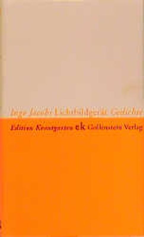 Lichtbildgerät. Gedichte