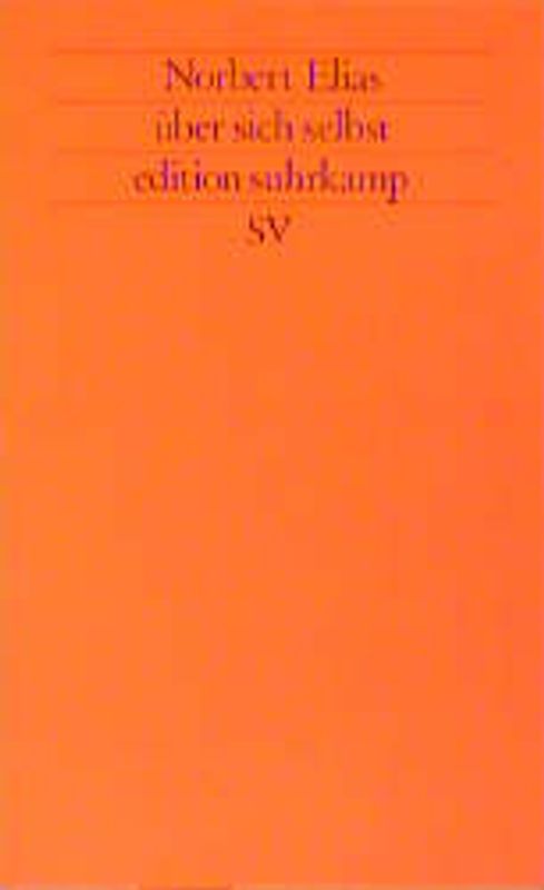 Norbert Elias über sich selbst