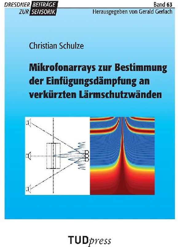 Mikrofonarrays zur Bestimmung der Einfügungsdämpfung an verkürzten Lärmschutzwänden
