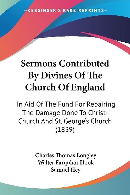 Sermons Contributed By Divines Of The Church Of England
