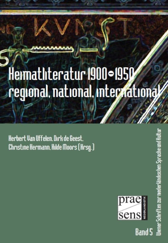 Heimatliteratur 1900-1950 – regional, national, international
