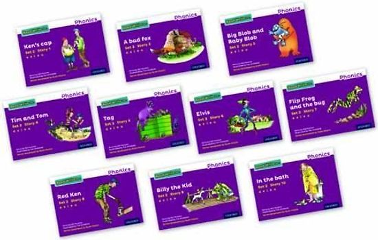 Read Write Inc - Phonics Set 2 Purple Story Books - Colour Pack of 10 (NC READ WRITE INC - PHONICS)