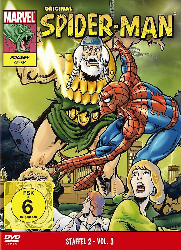 Original Spider-Man Staffel 2, Vol. 3 DVD