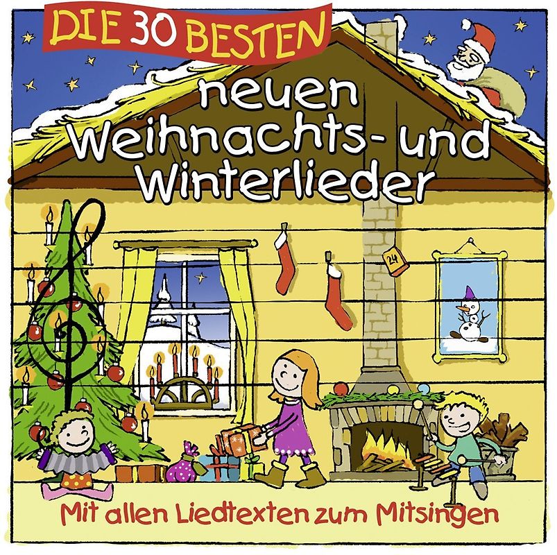 Die 30 besten neuen Weihnachts- und Winterlieder - Mit allen Liedtexten zum Mitsingen