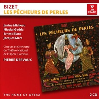 Dervaux,Pierre/Gedda,Nicolai/Blanc,Ernest - Les Pêcheurs De Perles-Die Perlenfischer (GA) [2 CDs]