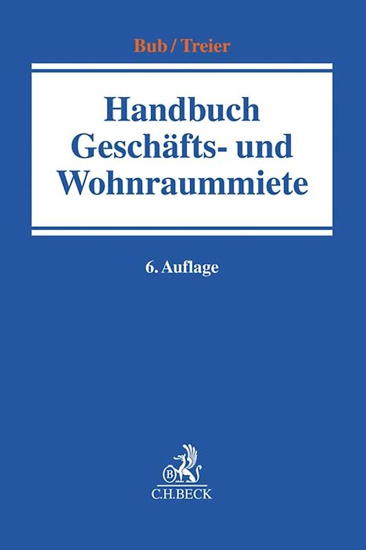 Handbuch Geschäfts- und Wohnraummiete