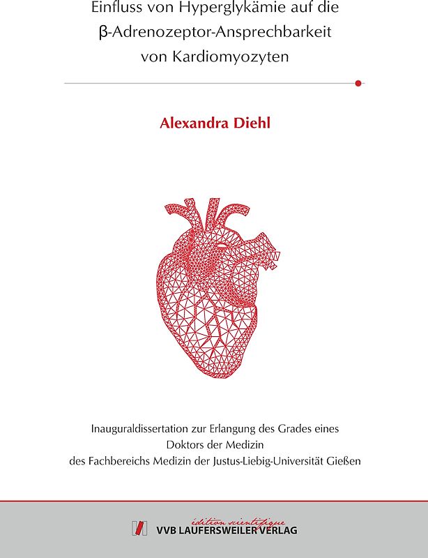Einfluss von Hyperglykämie auf die β-Adrenozeptor- Ansprechbarkeit von Kardiomyozyten