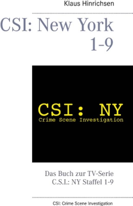 CSI: New York Staffel 1 - 9
