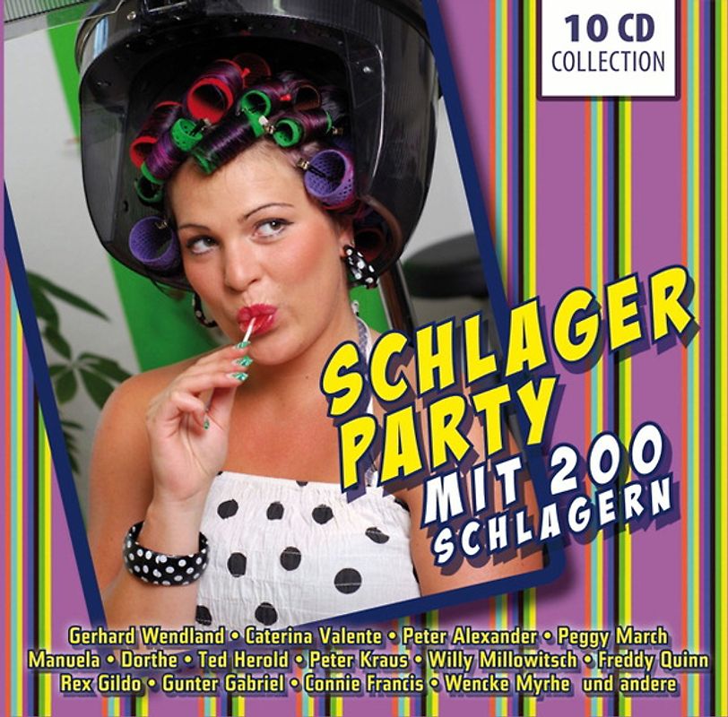 Various - Schlagerparty mit 200 Schlagern