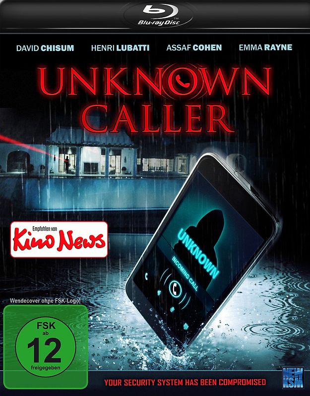 Unknown Caller Blu-ray Disc