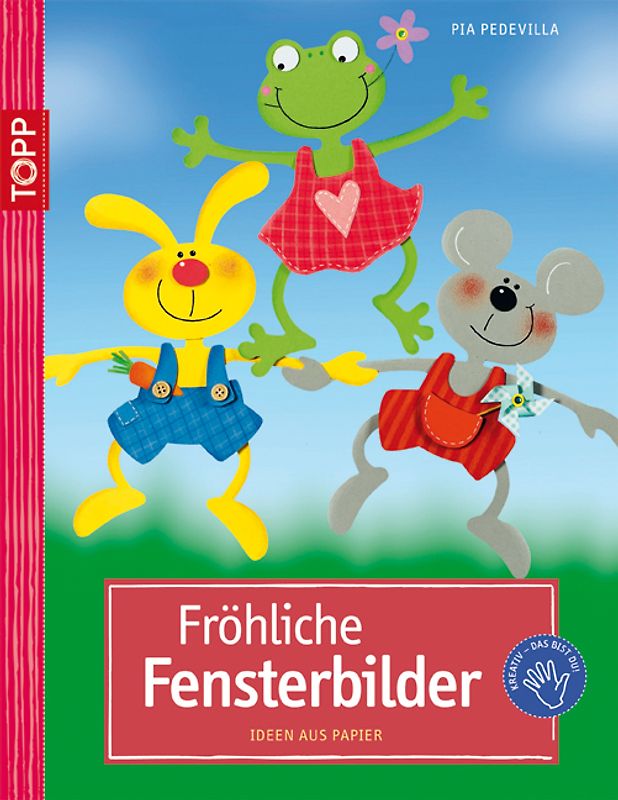 Fröhliche Fensterbilder