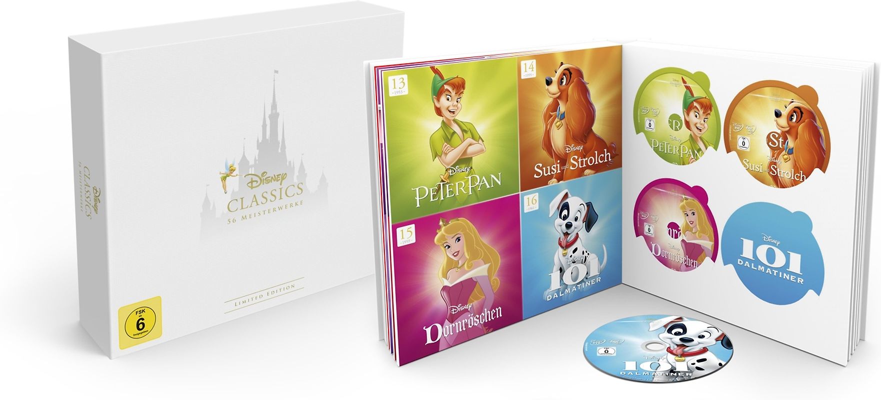 Disney Classics - Die komplette Sammlung [47 Discs + 9 DVDs] Blu-ray Disc