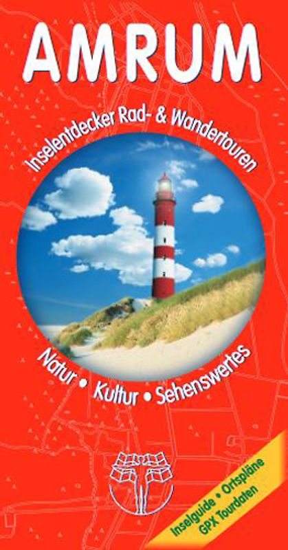 Amrum - touristische Karte