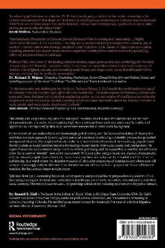 Interdisciplinary Perspectives on Colorism