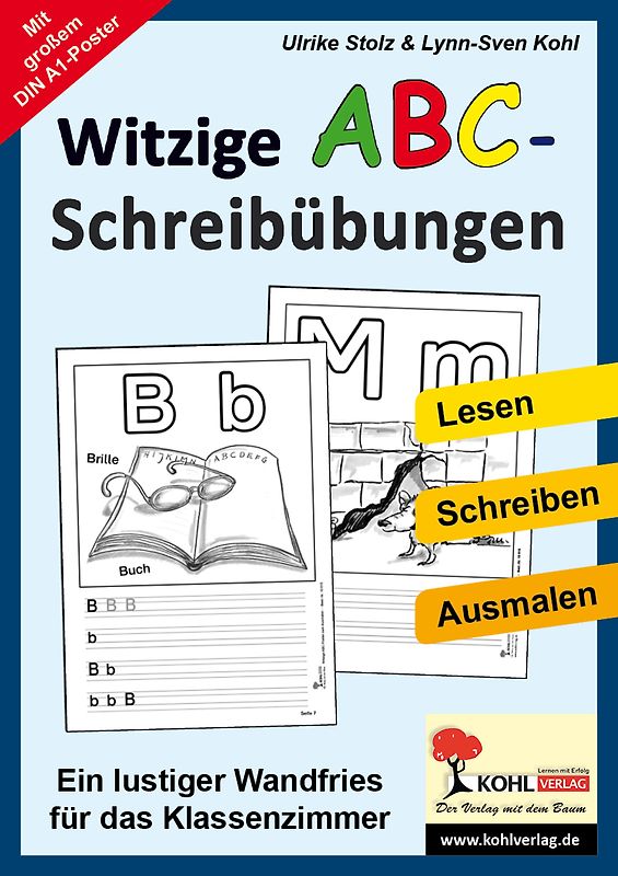 Witzige ABC-Schreibübungen