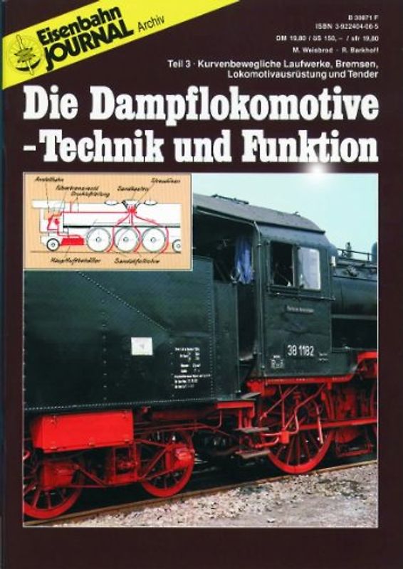 Die Dampflokomotive. Technik und Funktion. Bremsen, Lokomotivausrüstungen und Tender