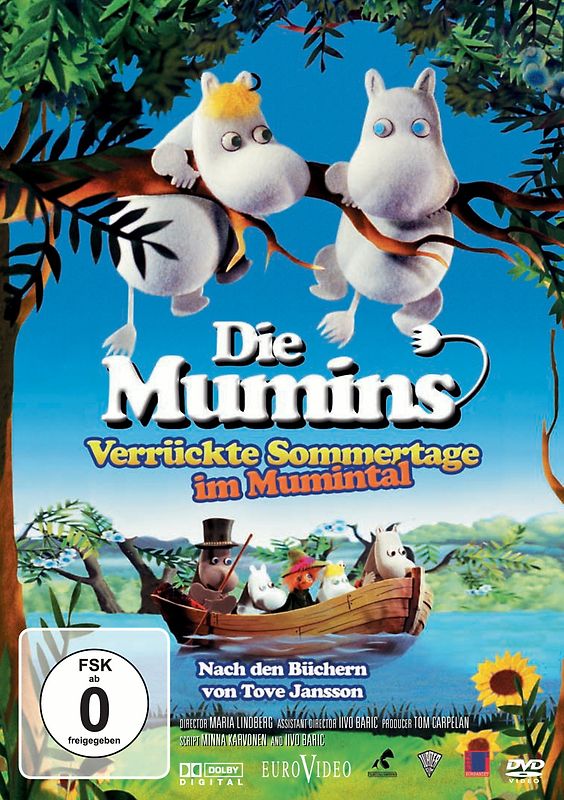 Die Mumins - Verrückte Sommertage im Mumintal DVD