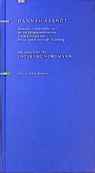Rede anlässlich der Verleihung des Lessingspreises am 28.09.1959
