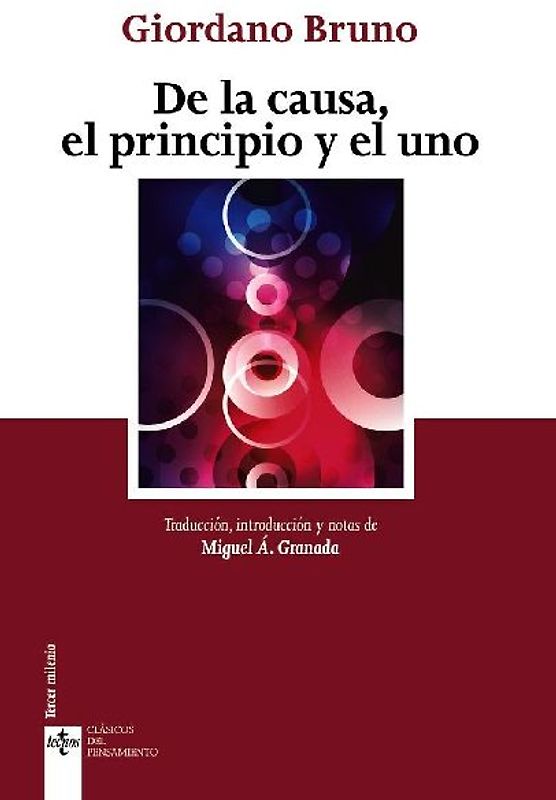De la causa, el principio y el uno