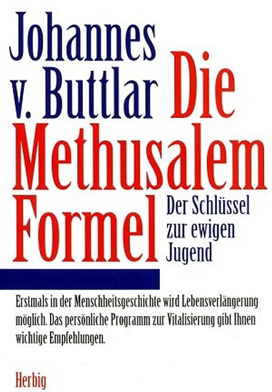 Die Methusalemformel