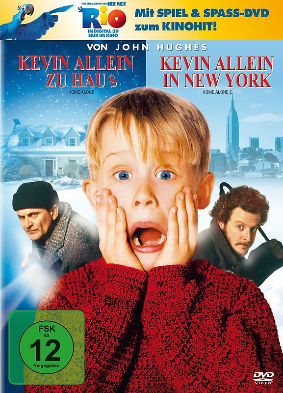 Kevin allein zu Haus 1+2 DVD