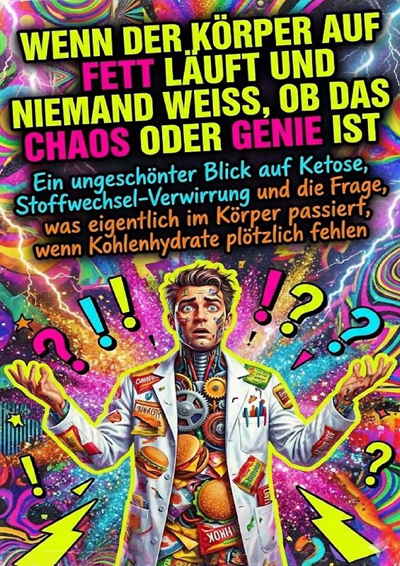 Wenn der Körper auf Fett läuft und niemand weiß, ob das Chaos oder Genie ist