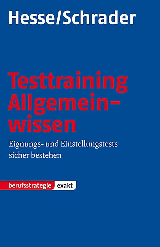STARK EXAKT - Testtraining Allgemeinwissen
