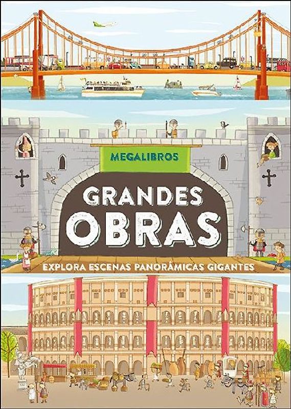 Megalibros : grandes obras : explora escenas panorámicas gigantes