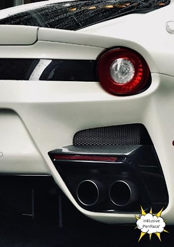 Auto Hausaufgabenheft für alle die Rennwagen, Sportwagen und Autorennen mögen: A5 : komplettes Schuljahr : inklusive PenRace©, dem spannenden Rennspiel für die große Pause